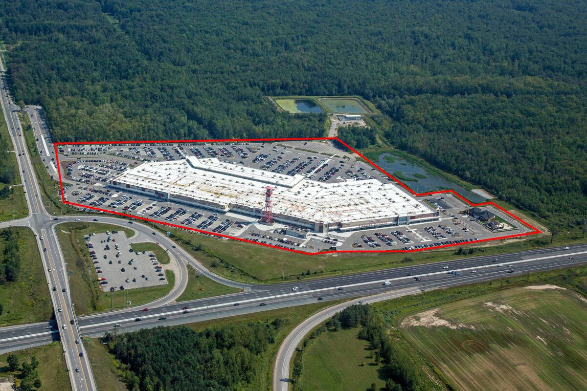 Tanger Outlets Cookstown renovation and expansion, Innisfil