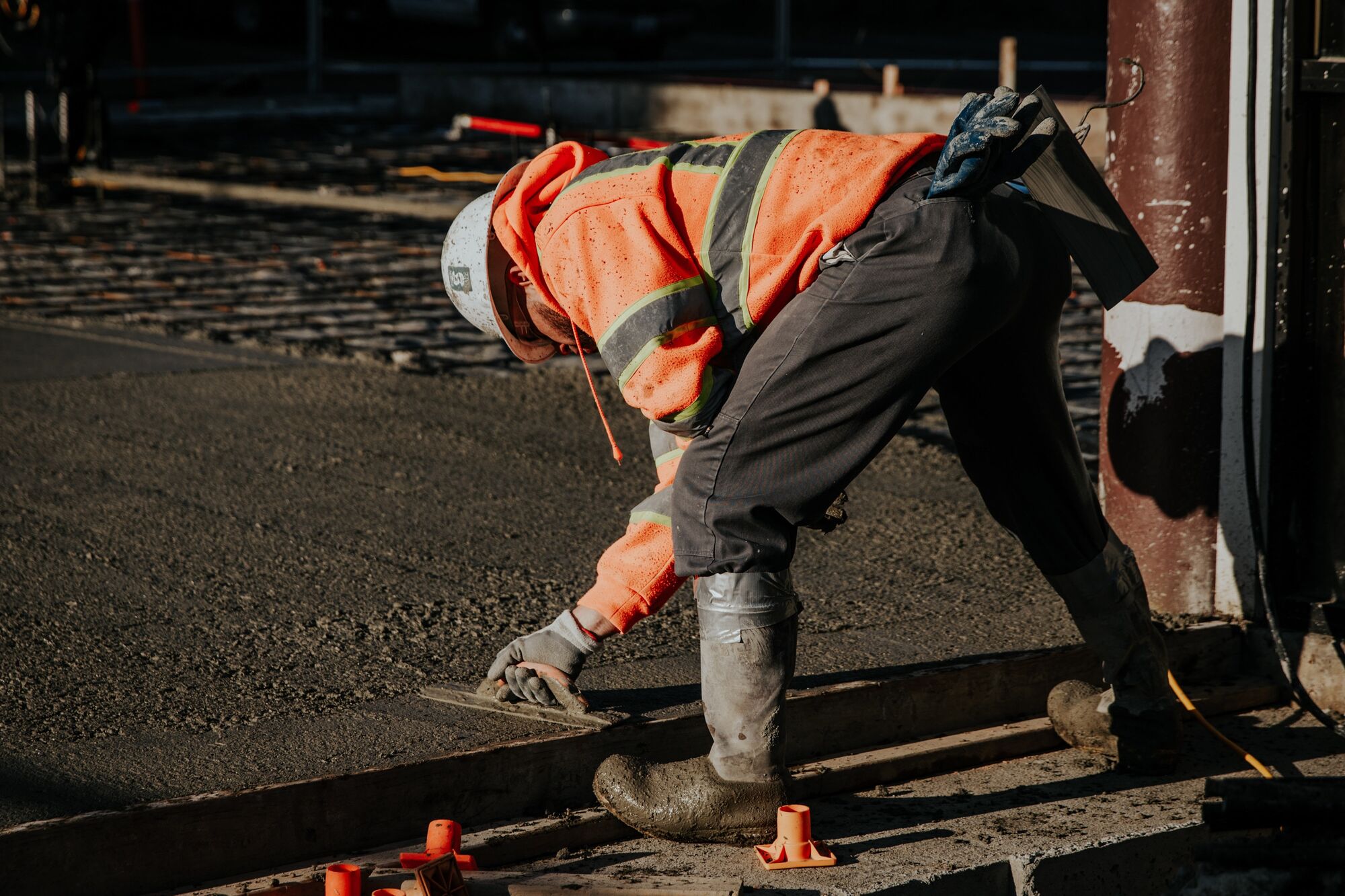 Myhal Construction — crew at work on site
