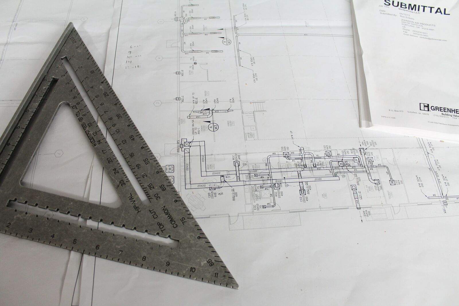 Excavation and shoring at the start of a development