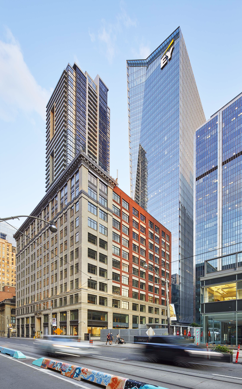 85 Richmond Street West heritage office revitalization, Toronto