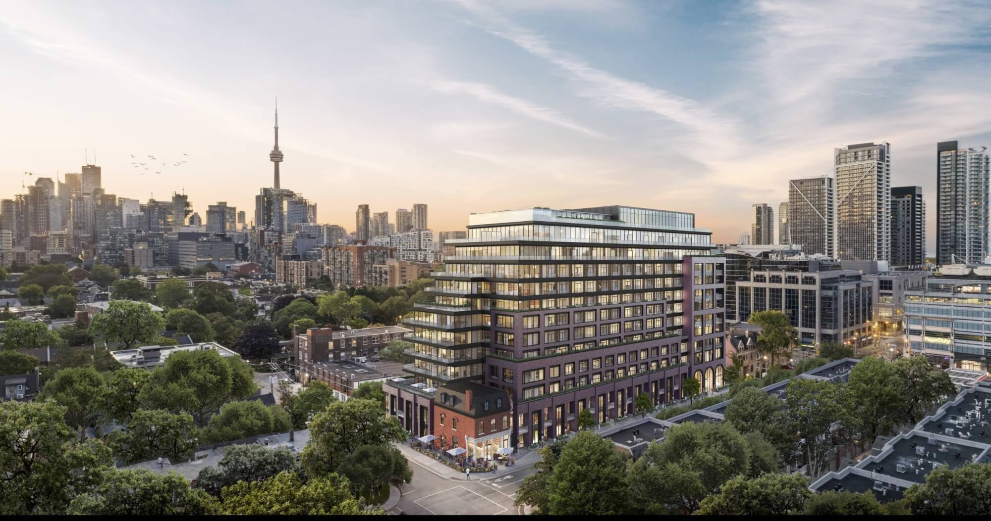 Bellwoods House residential, 111 Strachan Avenue, Toronto