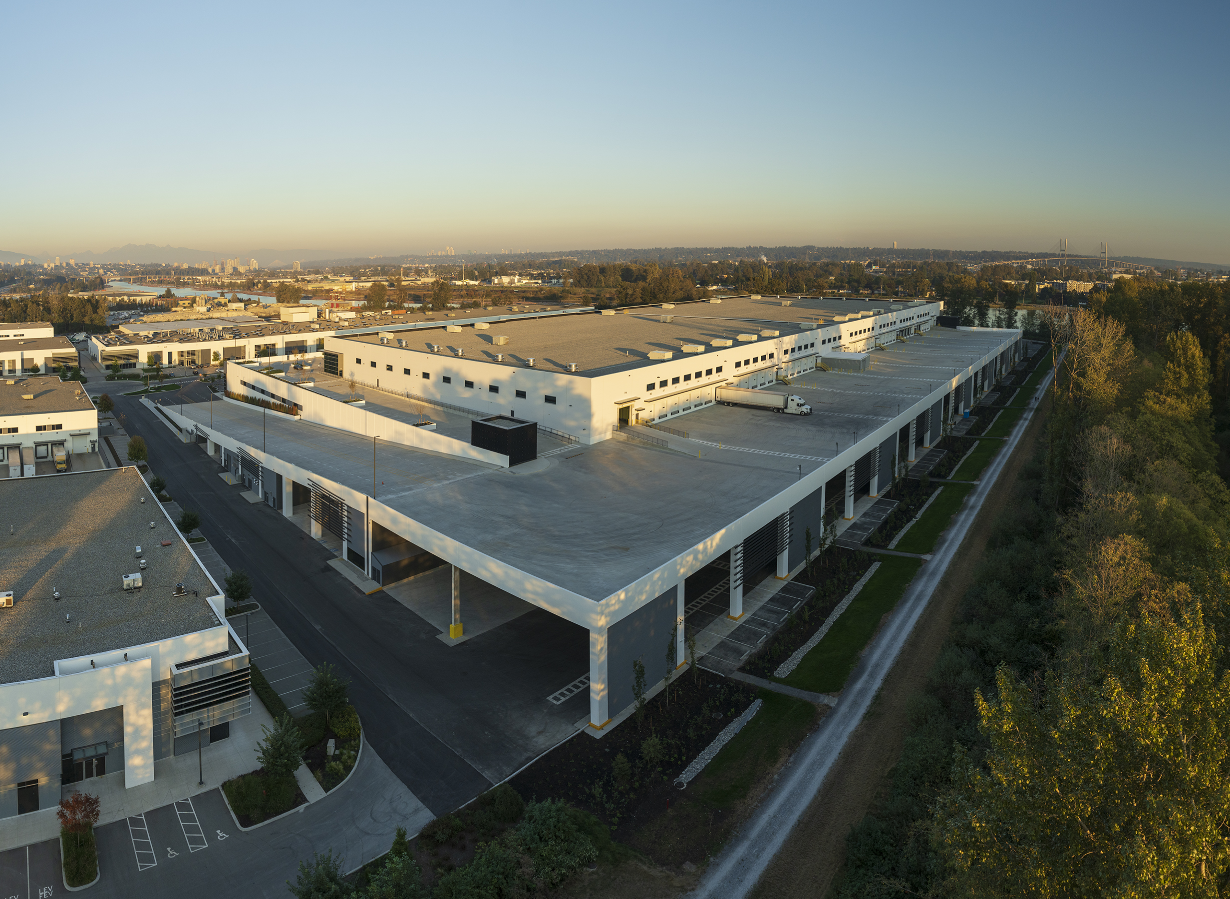 Riverbend Business Park Building 5, Burnaby — multi-level industrial